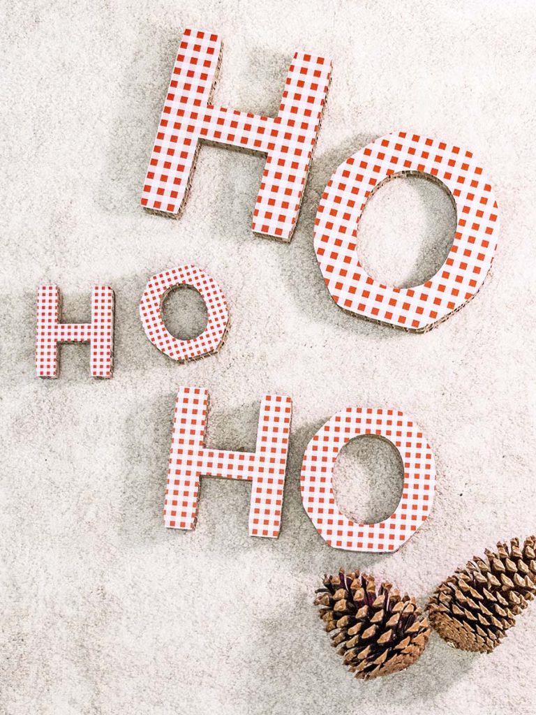 Decorazione scritta “Ho, ho, ho”