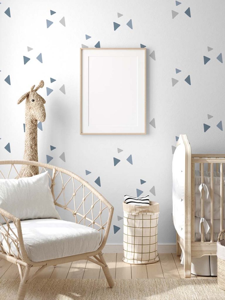 Stickers triangoli Set 100 pz- Rosa