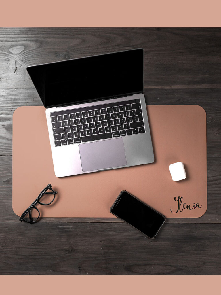 Tovaglietta Desk pad tinta unita personalizzato