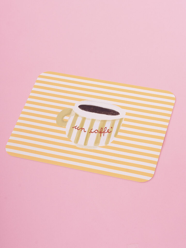 Tovagliette Americane "Un Caffé" set 2 pz