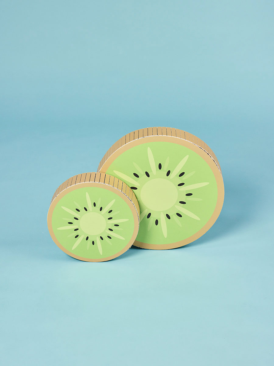 Fetta di Kiwi gigante set 2 pezzi