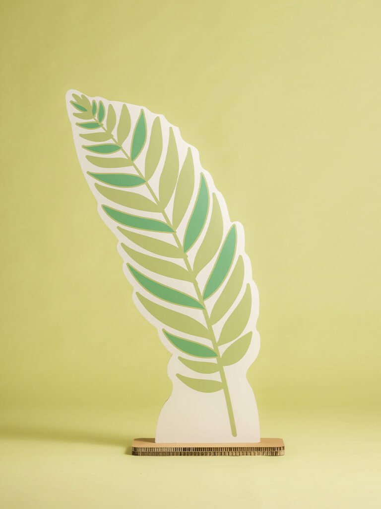 Sagoma Foglia verde
