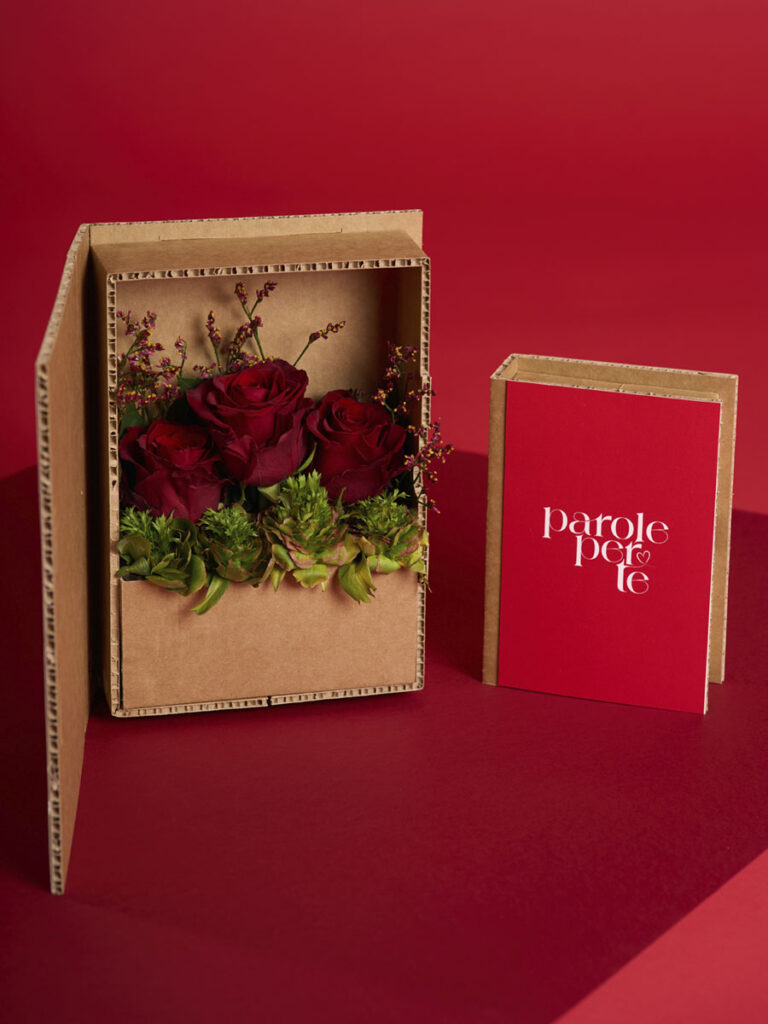 Libro Scrigno Parole per te Rosso