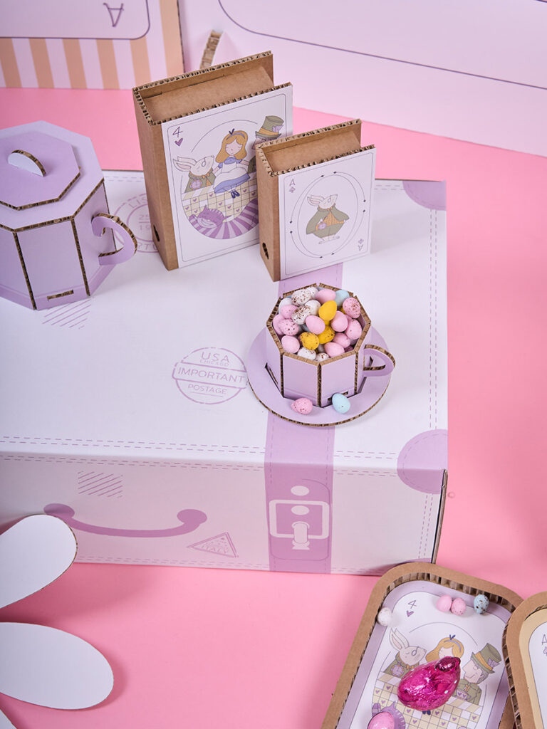 Libri cofanetto Alice nel Paese delle Meraviglie set 2 pz