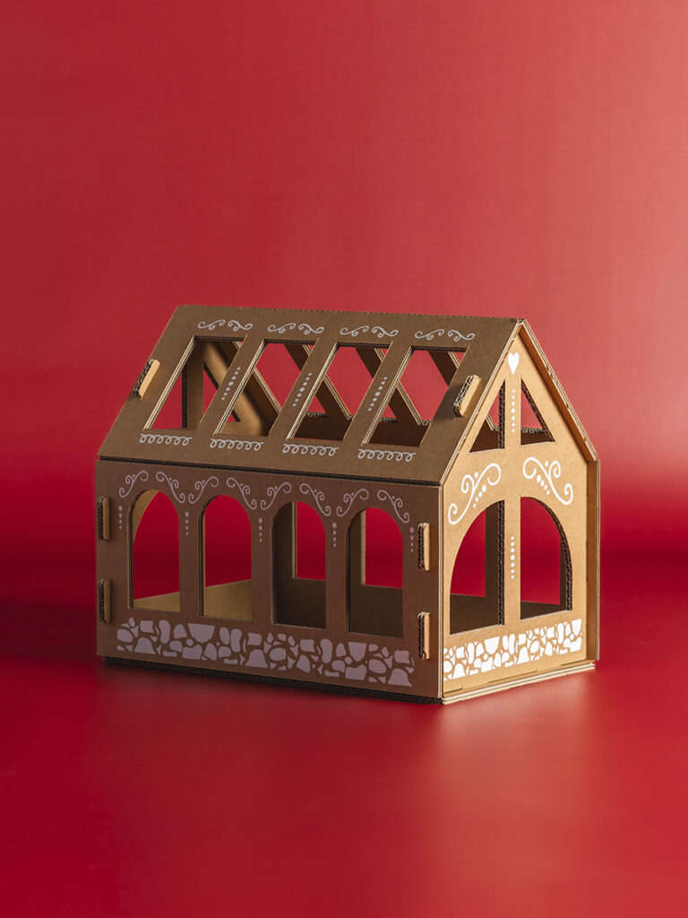 Serra in cartone Gingerbread