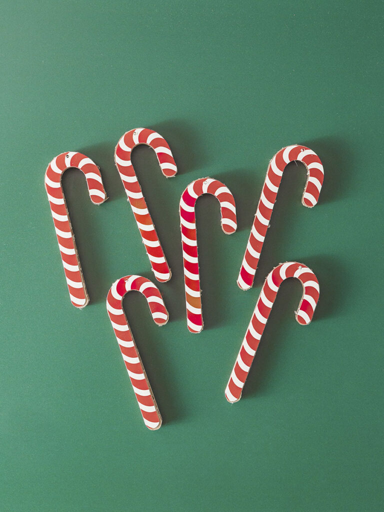 Decorazioni Candy Cane set 6 pz