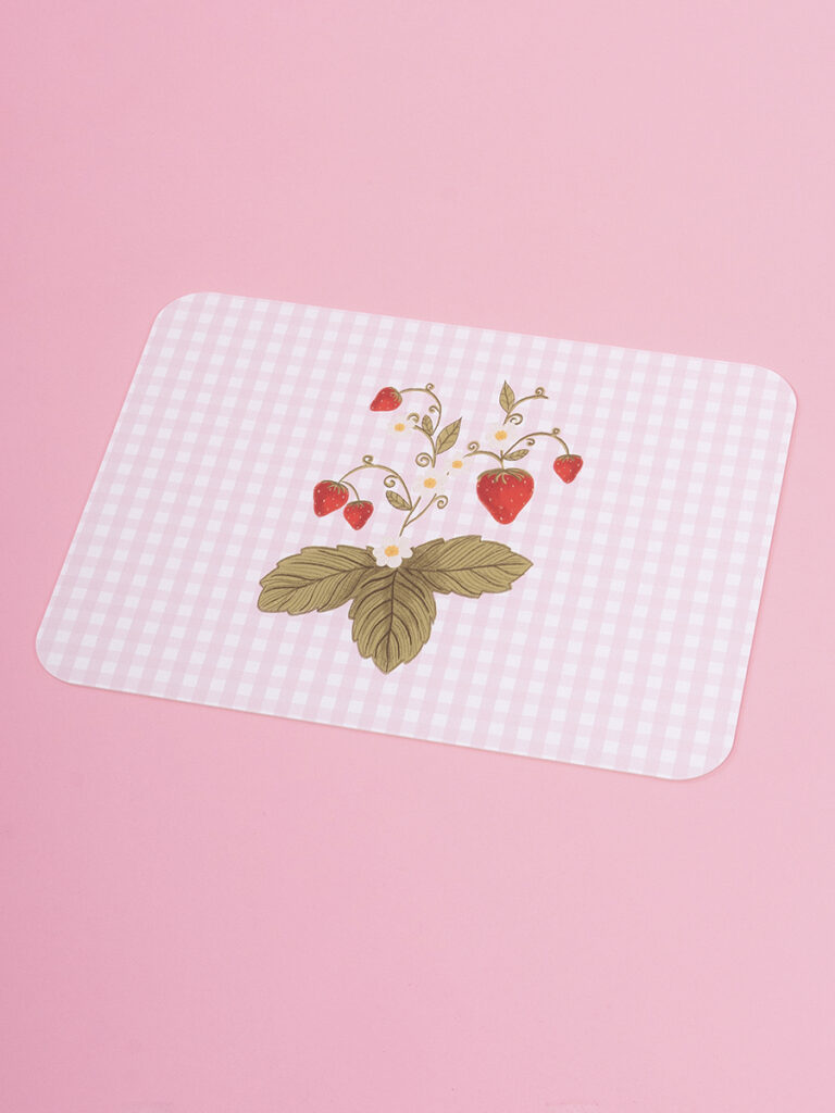 Tovagliette Americane "Fragole" set 2 pz