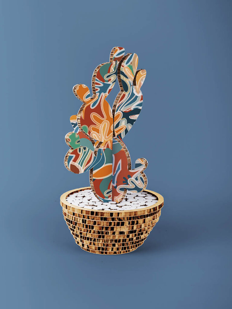 Cactus Boho Terracotta