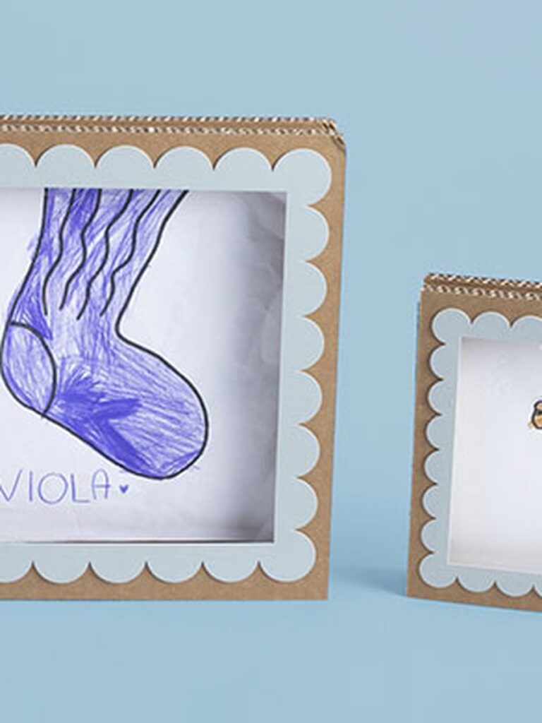 Cornici Porta disegno set di 2 - Blu