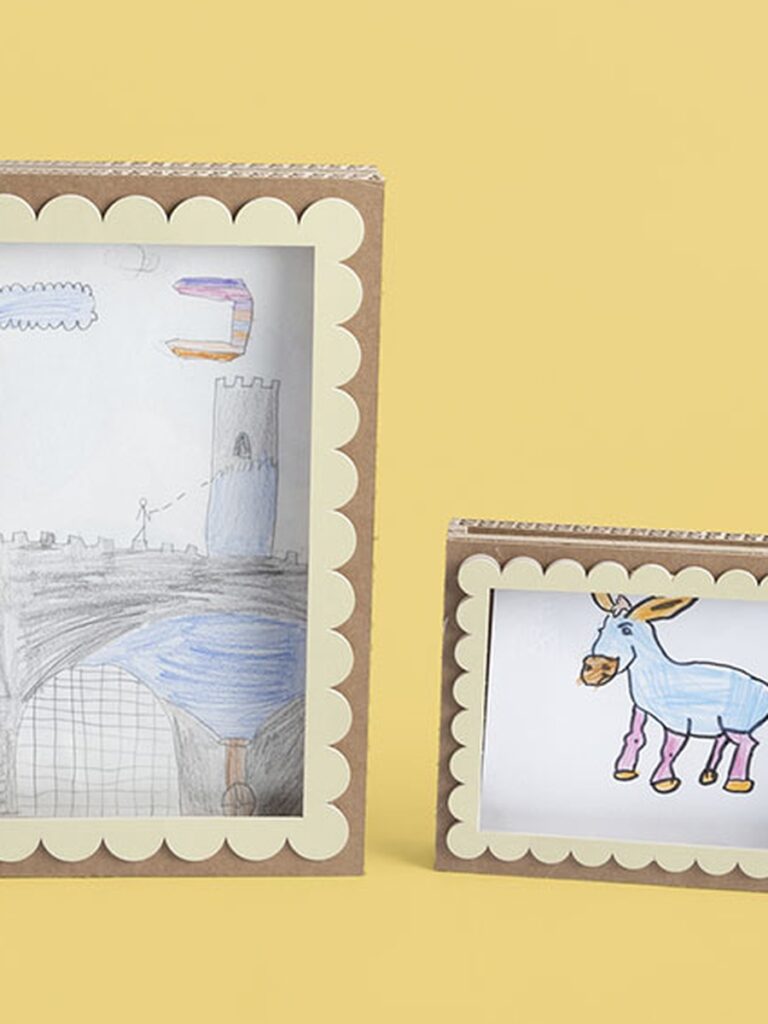 Cornici Porta disegno set di 2 - Ocra