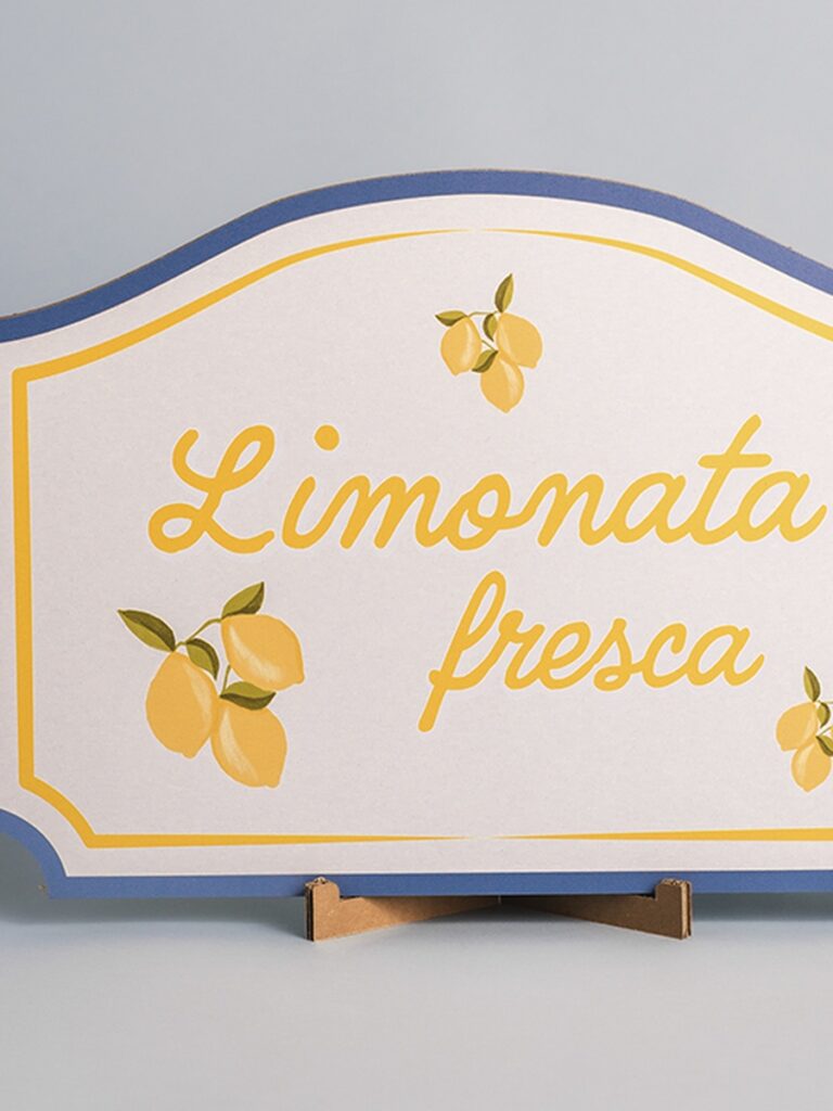Insegna "Limonata Fresca"