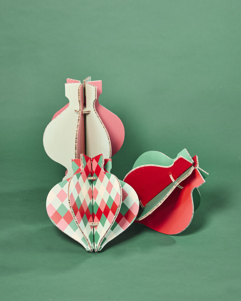 Lanterne natalizie set 3pz