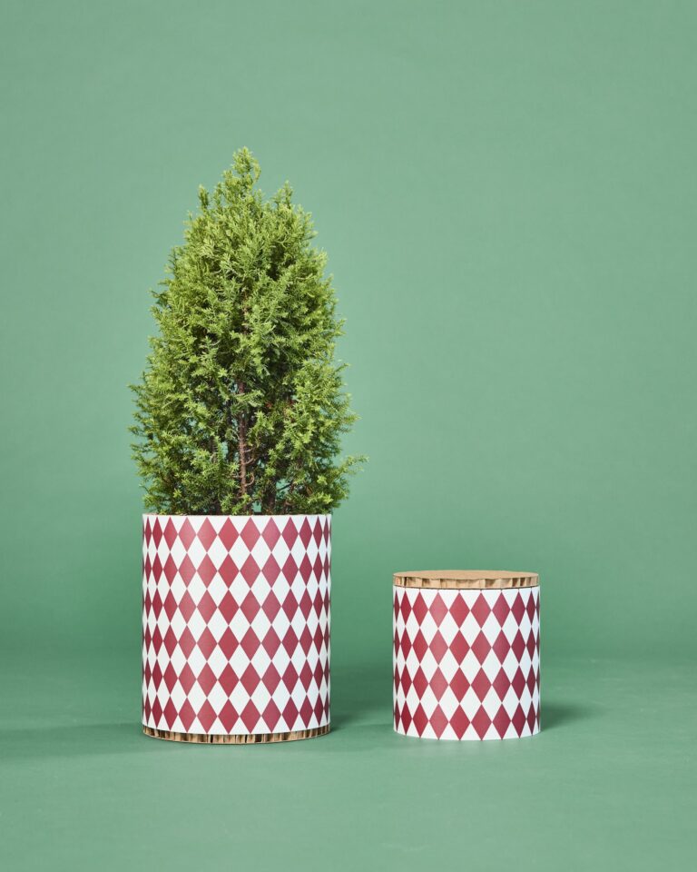 Secchielli con coperchio set 2pz -Rombi