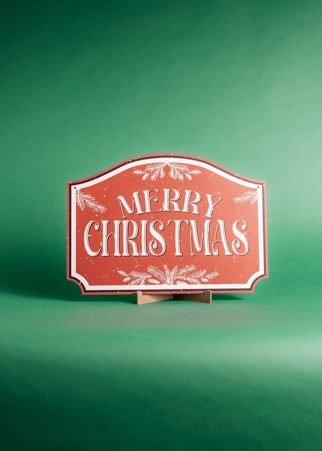insegna natalizia il merry christmas 1
