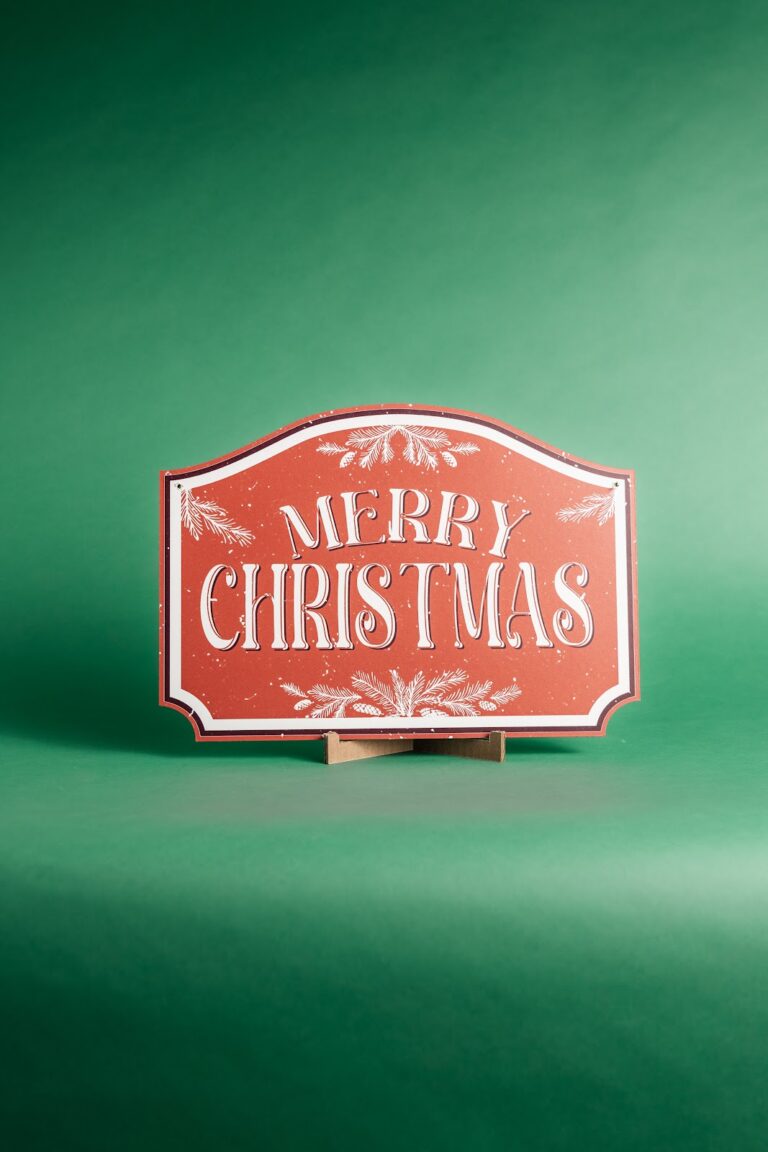 Insegna Natalizia Il Merry Christmas