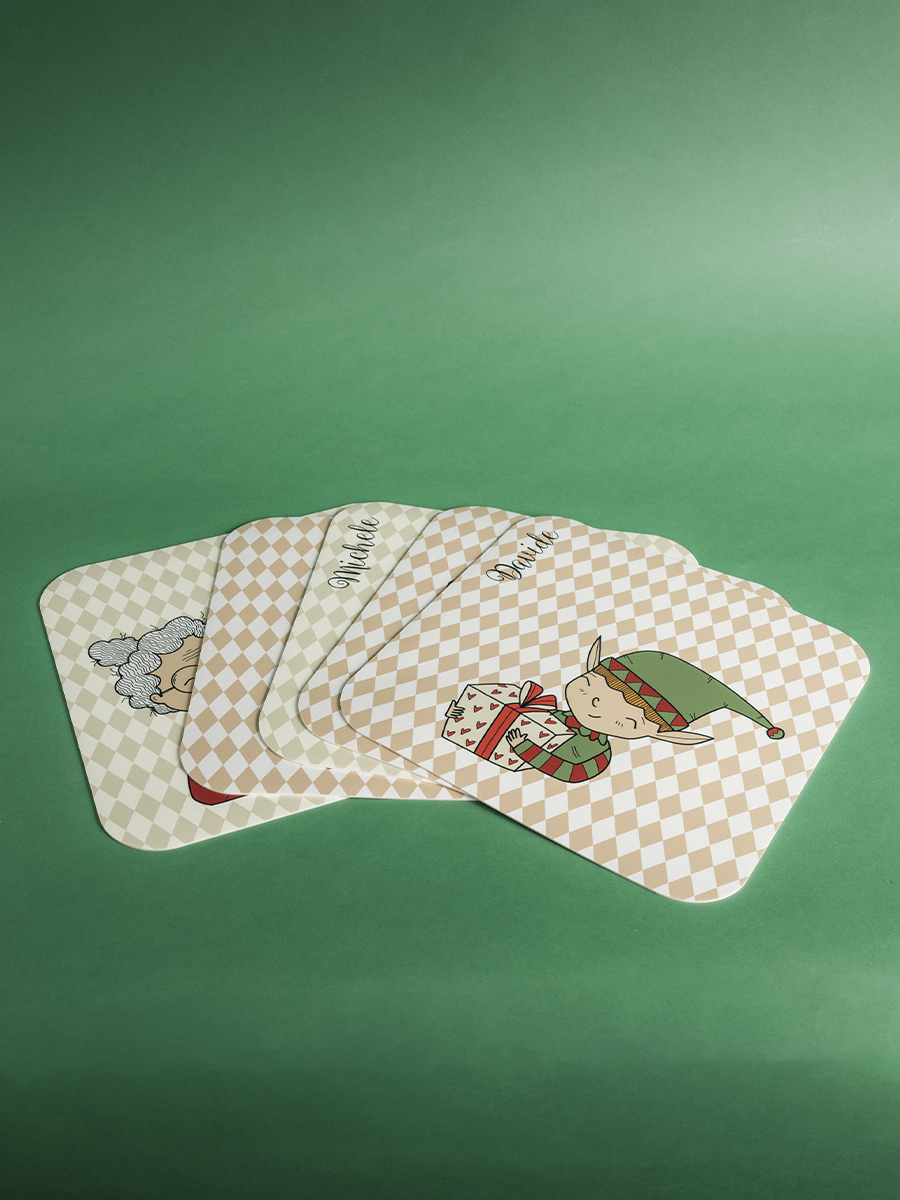 tovagliette casa di mamma 5 soggetti tovagliette set mamma