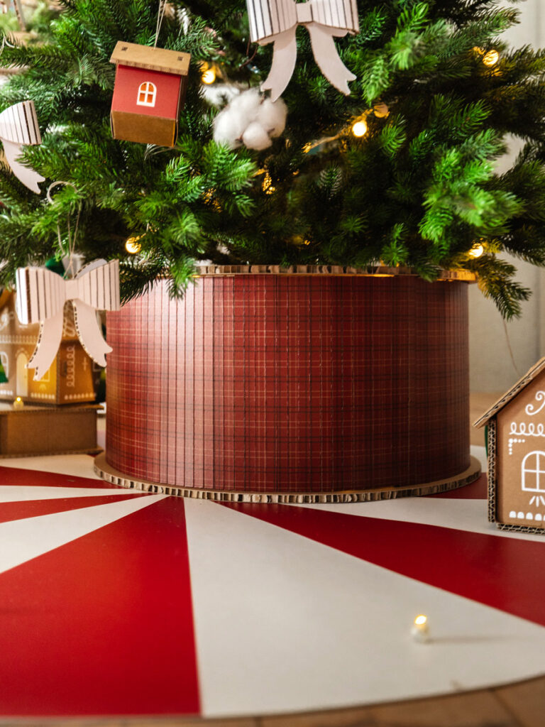 Vaso abete tartan